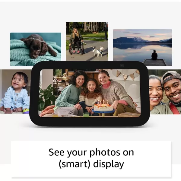 Echo Show 5 with TPLink Tapo Smart Color BulbCharcoal
