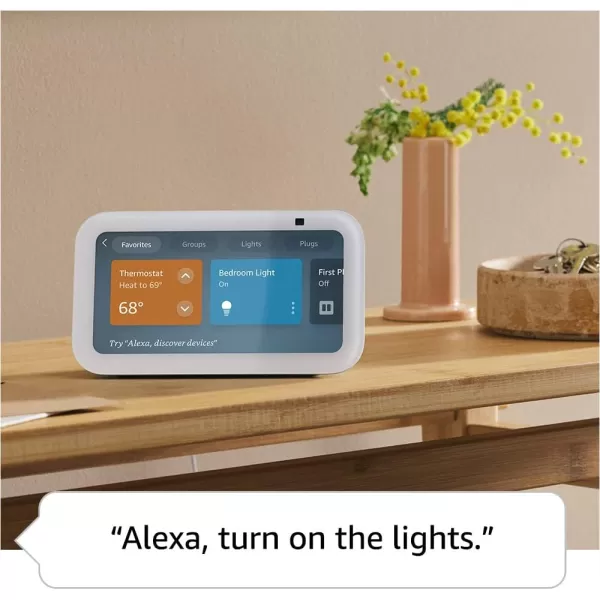 Echo Show 5 with TPLink Tapo Smart Color BulbCharcoal