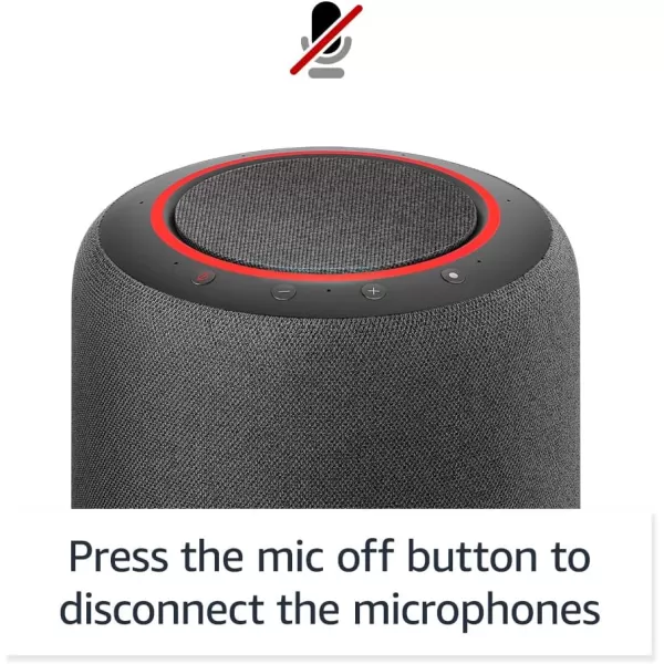 Echo Studio with TPLink Tapo Smart Color BulbCharcoal