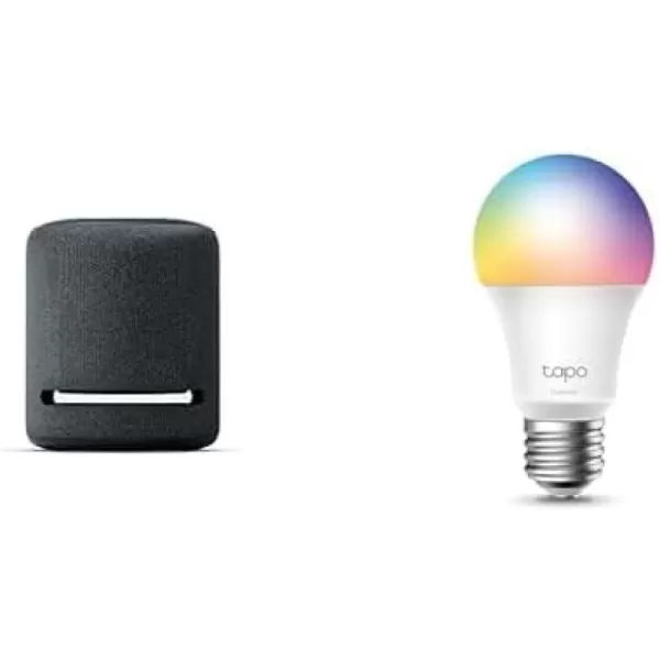 Echo Studio with TPLink Tapo Smart Color BulbCharcoal