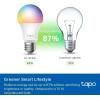 imageTapo TPLink Smart Light Bulbs 1100 Lumens High Brightness 75W Equivalent MatterCertified 16M Colors WiFi Light Bulb Dimmable Works wSiri Alexa ampamp Google Home A19 E26 L535E4Pack1100 Lm Multicolor