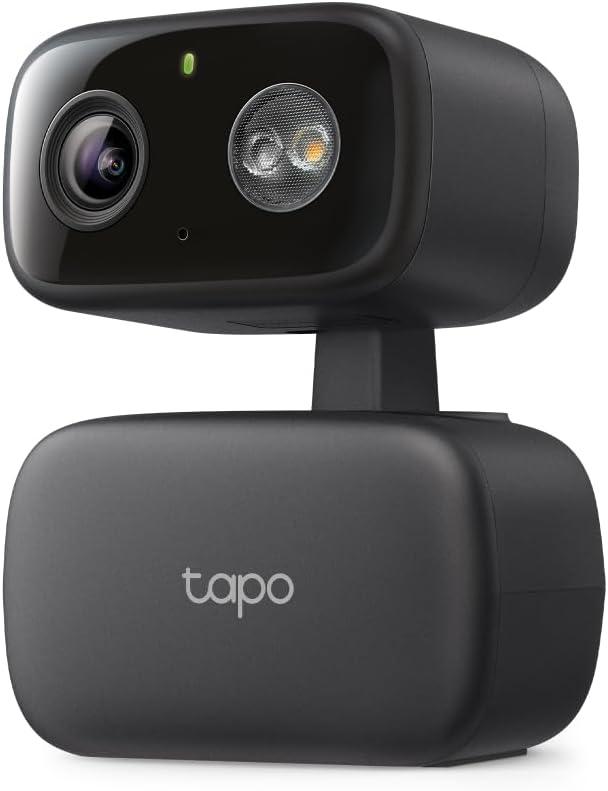 imageTapo 1080p PanTilt IndoorOutdoor Security Camera  Free PersonBaby Cry Detect ampamp Motion Track 360 Pan Color Night Vision SDCloud Storage Works wAlexa ampamp Google Home HybridCam 360Black
