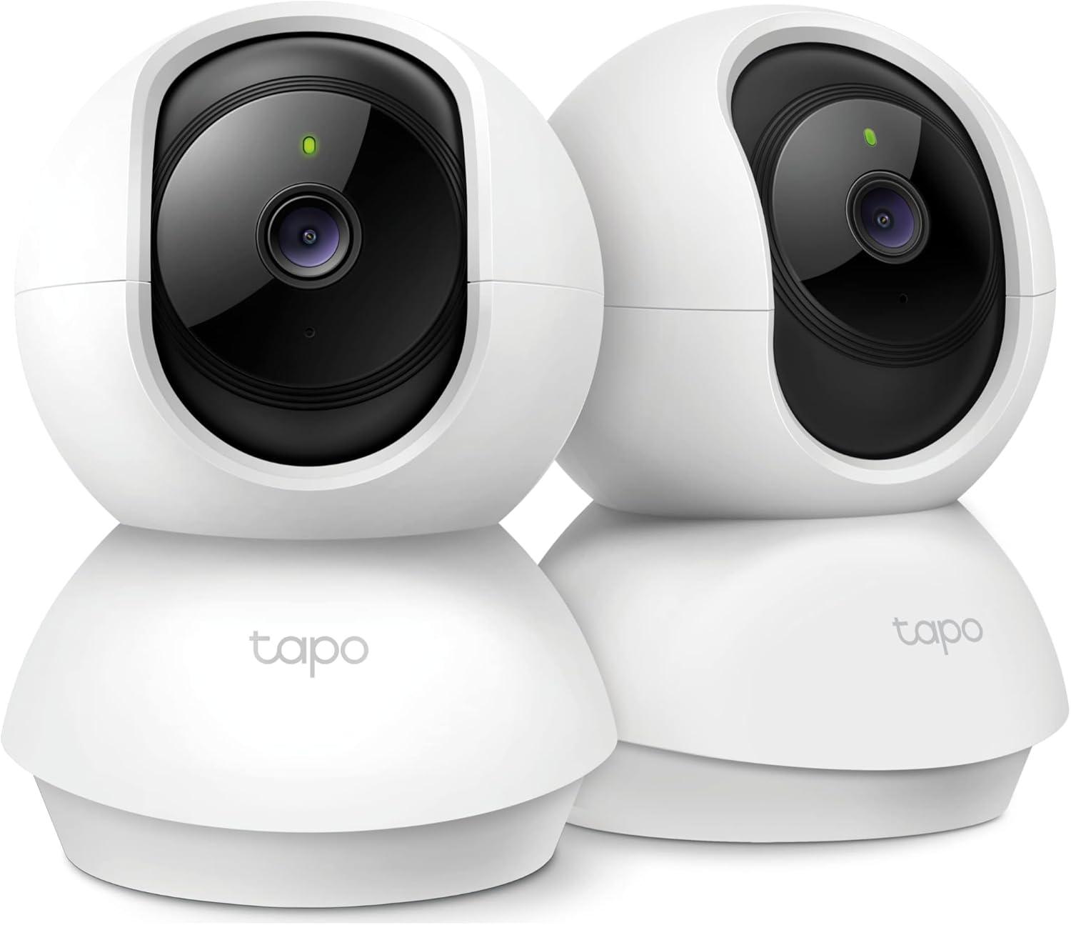 imageTapo 2K 3MP PanTilt IndoorOutdoor Security Camera  Free PersonBaby Cry Detect ampamp Motion Track 360 Pan Color Night Vision SDCloud Storage Works wAlexa ampamp Google Home HybridCam 360White