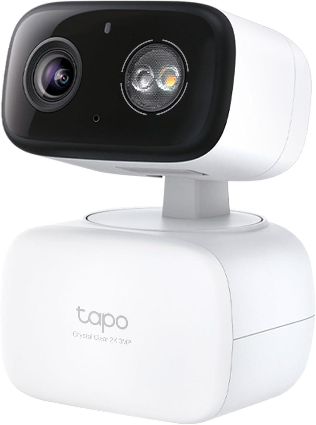 imageTapo 2K 3MP PanTilt IndoorOutdoor Security Camera  Free PersonBaby Cry Detect ampamp Motion Track 360 Pan Color Night Vision SDCloud Storage Works wAlexa ampamp Google Home HybridCam 360White