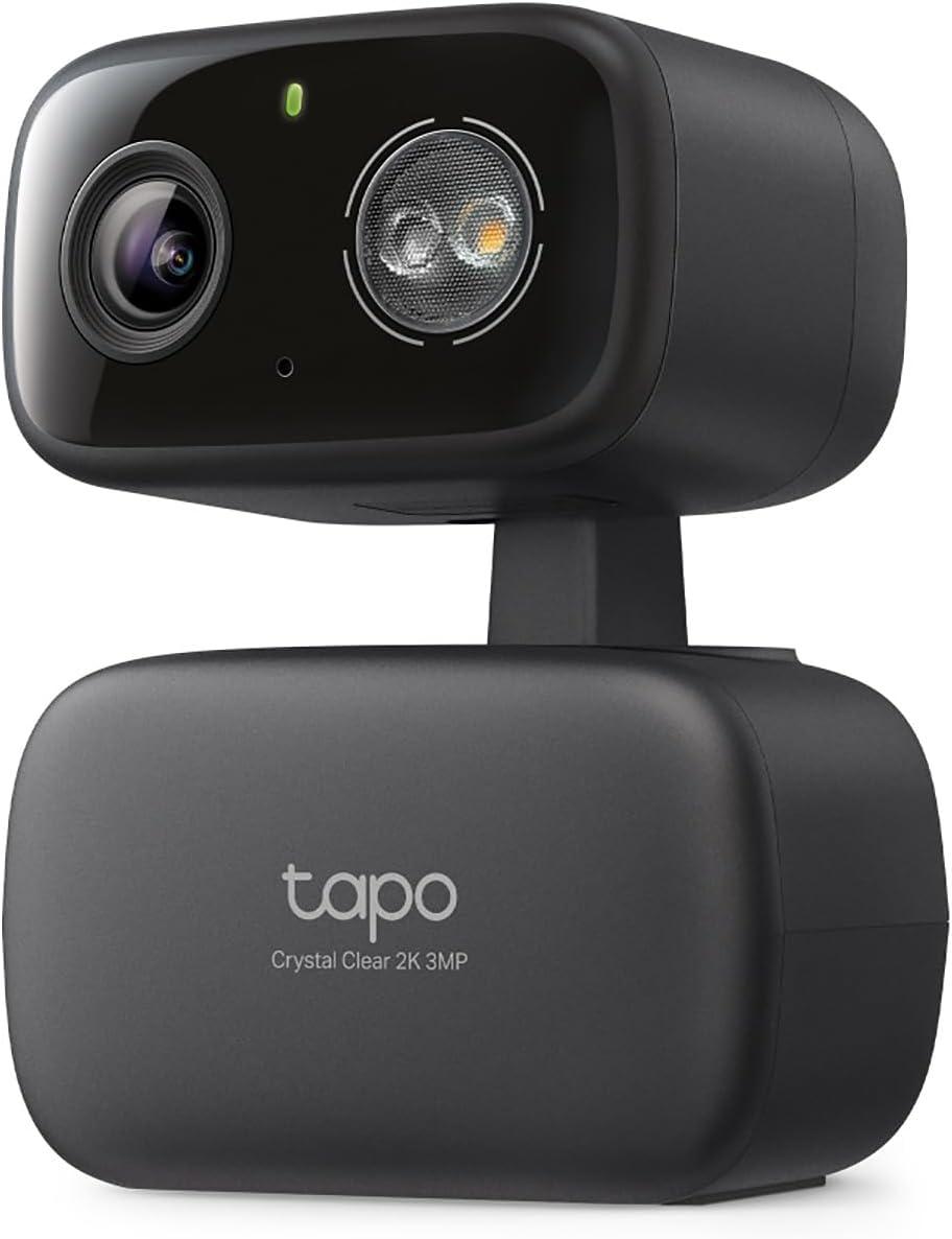 imageTapo 2K 3MP PanTilt IndoorOutdoor Security Camera  Free PersonBaby Cry Detect ampamp Motion Track 360 Pan Color Night Vision SDCloud Storage Works wAlexa ampamp Google Home HybridCam 360Black