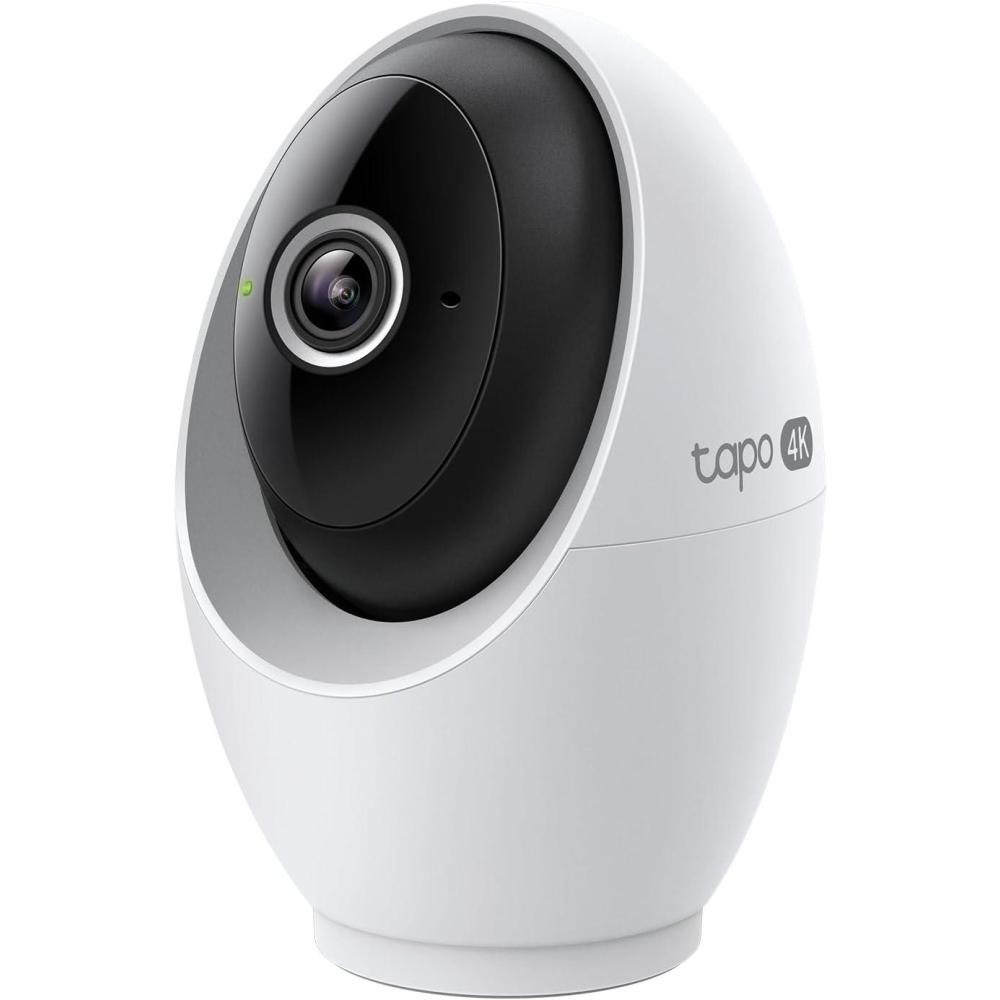 imageTapo 4K PanTilt Indoor Security Camera for Baby Monitor Dog Camera wMotion Detect and Track 360 Pan Color Night Vision SDCloud Storage Works wAlexa Google and Bixby RoomCam 4K4K 8MP