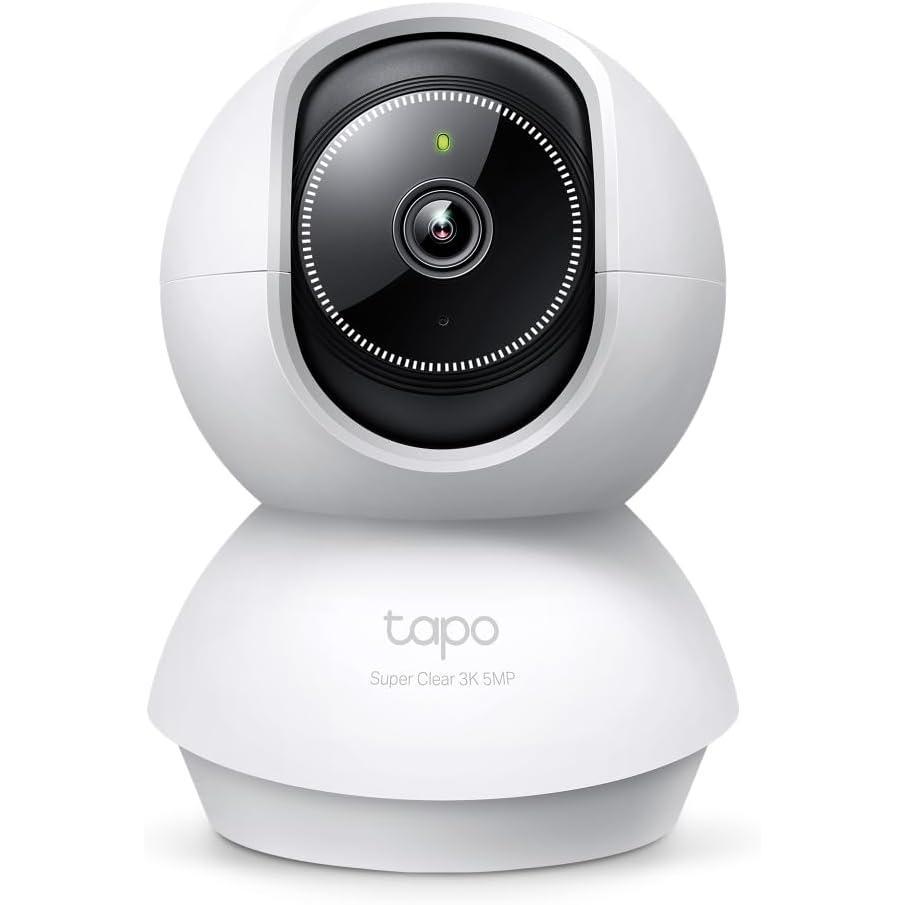 imageTapo 4K PanTilt Indoor Security Camera for Baby Monitor Dog Camera wMotion Detect and Track 360 Pan Color Night Vision SDCloud Storage Works wAlexa Google and Bixby RoomCam 4K3K 5MP