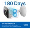 imageTapo 1080P Outdoor Security Camera Wireless Up to 180 Days Battery Free Person Detection Custom Detection Zones Color Night Vision SDCould Storage Compatible with Alexa ampamp Google Home  C400WireFree Battery
