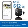 imageTapo 1080p IndoorOutdoor Security Camera  Free PersonMotionBaby Cry Detection Color Night Vision IP65 Weatherproof SDCloud Storage Works wAlexa ampamp Google Home HybridCamBlack