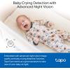 imageTapo 1080p IndoorOutdoor Security Camera  Free PersonMotionBaby Cry Detection Color Night Vision IP65 Weatherproof SDCloud Storage Works wAlexa ampamp Google Home HybridCamBlack