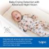 imageTapo 1080p IndoorOutdoor Security Camera  Free PersonMotionBaby Cry Detection Color Night Vision IP65 Weatherproof SDCloud Storage Works wAlexa ampamp Google Home HybridCamBlack