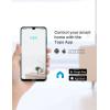 imageTapo 1080p IndoorOutdoor Security Camera  Free PersonMotionBaby Cry Detection Color Night Vision IP65 Weatherproof SDCloud Storage Works wAlexa ampamp Google Home HybridCamWhite