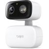 imageTapo 1080p PanTilt IndoorOutdoor Security Camera  Free PersonBaby Cry Detect ampamp Motion Track 360 Pan Color Night Vision SDCloud Storage Works wAlexa ampamp Google Home HybridCam 360White
