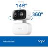imageTapo 1080p PanTilt IndoorOutdoor Security Camera  Free PersonBaby Cry Detect ampamp Motion Track 360 Pan Color Night Vision SDCloud Storage Works wAlexa ampamp Google Home HybridCam 360White