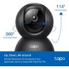 imageTapo 1080p PanTilt IndoorOutdoor Security Camera  Free PersonBaby Cry Detect ampamp Motion Track 360 Pan Color Night Vision SDCloud Storage Works wAlexa ampamp Google Home HybridCam 360Black