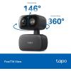 imageTapo 1080p PanTilt IndoorOutdoor Security Camera  Free PersonBaby Cry Detect ampamp Motion Track 360 Pan Color Night Vision SDCloud Storage Works wAlexa ampamp Google Home HybridCam 360Black