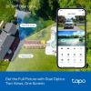 imageTapo 2K 3MP IndoorOutdoor Dual Lens PanTilt Security Camera  130 WideAngle  6mm Telephoto 360 Pan Free PersonVehicle Detection SDCloud Storage Works wAlexa ampamp Google Home  HybridCam Duo