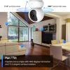 imageTapo 2K 3MP PanTilt IndoorOutdoor Security Camera  Free PersonBaby Cry Detect ampamp Motion Track 360 Pan Color Night Vision SDCloud Storage Works wAlexa ampamp Google Home HybridCam 360White