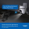 imageTapo 3K 5MP Outdoor PanTilt Security WiFi Camera  360 View Free PersonVehicle Detection Starlight Color Night Vision IP66 Sound and Light Alarm Works wAlexa and Google Home VistaCam 3602K QHD
