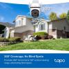 imageTapo 3K 5MP Outdoor PanTilt Security WiFi Camera  360 View Free PersonVehicle Detection Starlight Color Night Vision IP66 Sound and Light Alarm Works wAlexa and Google Home VistaCam 3603K 5MP