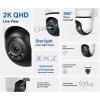 imageTapo 3K 5MP Outdoor PanTilt Security WiFi Camera  360 View Free PersonVehicle Detection Starlight Color Night Vision IP66 Sound and Light Alarm Works wAlexa and Google Home VistaCam 3602K QHD