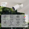 imageTapo MagCam 4K Solar 4K Ultra HD Outdoor Wireless Battery Camera wSolar Panel  247 Capture Free PersonVehicle Detection Starlight Color Night Vision Works wAlexa ampamp Google HomeWhite