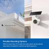 imageTapo MagCam 4K Solar 4K Ultra HD Outdoor Wireless Battery Camera wSolar Panel  247 Capture Free PersonVehicle Detection Starlight Color Night Vision Works wAlexa ampamp Google HomeWhite