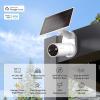 imageTapo MagCam 4K Solar 4K Ultra HD Outdoor Wireless Battery Camera wSolar Panel  247 Capture Free PersonVehicle Detection Starlight Color Night Vision Works wAlexa ampamp Google HomeWhite