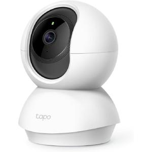 imageTapo 1080p PanTilt IndoorOutdoor Security Camera  Free PersonBaby Cry Detect ampamp Motion Track 360 Pan Color Night Vision SDCloud Storage Works wAlexa ampamp Google Home HybridCam 360White