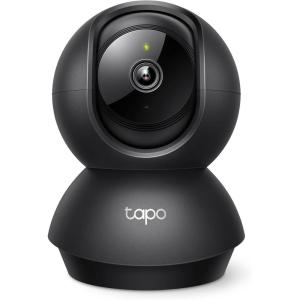 imageTapo 1080p PanTilt IndoorOutdoor Security Camera  Free PersonBaby Cry Detect ampamp Motion Track 360 Pan Color Night Vision SDCloud Storage Works wAlexa ampamp Google Home HybridCam 360Black