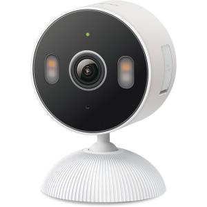 imageTapo 2K 3MP IndoorOutdoor Security Camera  Free PersonMotionBaby Cry Detection Color Night Vision IP65 Weatherproof SDCloud Storage Works wAlexa ampamp Google Home HybridCam2K 3MP  White