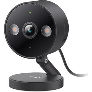 imageTapo 2K 3MP IndoorOutdoor Security Camera  Free PersonMotionBaby Cry Detection Color Night Vision IP65 Weatherproof SDCloud Storage Works wAlexa ampamp Google Home HybridCam2K 4MP  Black