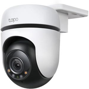 imageTapo 3K 5MP Outdoor PanTilt Security WiFi Camera  360 View Free PersonVehicle Detection Starlight Color Night Vision IP66 Sound and Light Alarm Works wAlexa and Google Home VistaCam 3602K