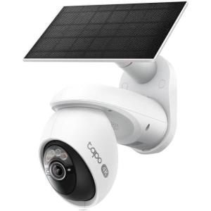imageTapo 4K Outdoor Camera Wireless Battery Camera wSolar Panel 360 Pan 247 TimeLapse Capture Free PersonVehicle Detection SDCloud Storage Works wAlexa and Google Home VistaCam 360