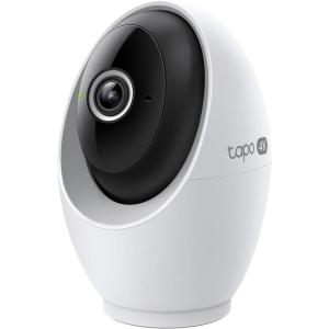 imageTapo 4K PanTilt Indoor Security Camera for Baby Monitor Dog Camera wMotion Detect and Track 360 Pan Color Night Vision SDCloud Storage Works wAlexa Google and Bixby RoomCam 4K4K 8MP