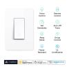 imageKasa Smart Light Switch HS200P3 Single Pole Needs Neutral Wire 24GHz WiFi Light Switch Works with Alexa and Google Home UL Certified No Hub Required 3Pack  WhiteWhite  Matter Compatible