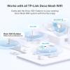 imageTPLink  BE25 DualBand BE5000 WiFi 7 Mesh WiFi System  4Stream 5 Gbps 240 Mhz  Covers up to 6600 SqFt  2X 25G Ports Wired Backhaul  VPNMLO AIRoaming HomeShield 3PackOutdoor