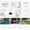 imageTPLink  BE25 DualBand BE5000 WiFi 7 Mesh WiFi System  4Stream 5 Gbps 240 Mhz  Covers up to 6600 SqFt  2X 25G Ports Wired Backhaul  VPNMLO AIRoaming HomeShield 3PackOutdoor