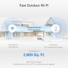 imageTPLink  BE25 DualBand BE5000 WiFi 7 Mesh WiFi System  4Stream 5 Gbps 240 Mhz  Covers up to 6600 SqFt  2X 25G Ports Wired Backhaul  VPNMLO AIRoaming HomeShield 3PackOutdoor