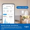 imageTPLink Tapo Smart Switch SinglePole3Way4Way Matter Compatible Energy Monitoring Neutral Wire Required Works with Alexa Siri Google Home SmartThings UL Certified 24GHZ WiFi Tapo S515