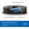 imageTapo LiDAR Smart Navigation Robot Vacuum and Mop with SelfEmptying Dock 5300Pa Max 97 Dust Pickup Rate Customizable Cleaning SelfCharging Compatible with Alexa ampamp Google Home RV30 Max PlusVacuum Only