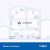 imageTapo Outdoor Smart Dimmer Plug for Outdoor Lights Matter App Control IP65 Weather Resistant Works with Siri Alexa Google ETL Certified Energy Monitoring150WLEDCFL 24GHZ WiFi Only P430MSmart Dimmer Plug
