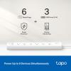 imageTapo Smart WiFi Power Strip 6 Individually Controlled Smart Outlets and 3 USB Ports with Surge Protection Matter Works wAlexa Google Home Siri ampamp Bixby No Hub Needed Tapo P316M