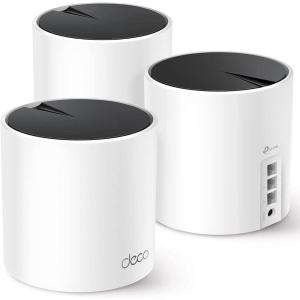 imageTPLink  BE25 DualBand BE5000 WiFi 7 Mesh WiFi System  4Stream 5 Gbps 240 Mhz  Covers up to 6600 SqFt  2X 25G Ports Wired Backhaul  VPNMLO AIRoaming HomeShield 3Pack3 Pack