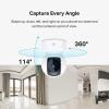 imageKasa Indoor PanTilt Smart Security Camera 1080p HD DogCamera24GHz with Night VisionMotion Detection for Baby and Pet Monitor Cloud ampamp SD Card Storage Works with Alexaampamp Google Home EC70 WhiteWhite