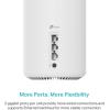 imageTPLink  BE63 TriBand WiFi 7 BE10000 Whole Home Mesh System  6Stream 10 Gbps 4x25G Ports Wired Backhaul 4x Smart Internal Antennas VPN MUMIMO HomeShield Free Expert Support 3PackWiFi 6E  AXE5400