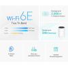 imageTPLink  BE63 TriBand WiFi 7 BE10000 Whole Home Mesh System  6Stream 10 Gbps 4x25G Ports Wired Backhaul 4x Smart Internal Antennas VPN MUMIMO HomeShield Free Expert Support 3PackWiFi 6E  AXE5400