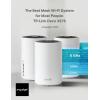 imageTPLink  BE63 TriBand WiFi 7 BE10000 Whole Home Mesh System  6Stream 10 Gbps 4x25G Ports Wired Backhaul 4x Smart Internal Antennas VPN MUMIMO HomeShield Free Expert Support 3PackWiFi 6E  AXE5400