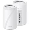 imageTPLink  BE63 TriBand WiFi 7 BE10000 Whole Home Mesh System  6Stream 10 Gbps 4x25G Ports Wired Backhaul 4x Smart Internal Antennas VPN MUMIMO HomeShield Free Expert Support 3PackWiFi 7 BE10000