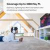 imageTPLink  BE63 TriBand WiFi 7 BE10000 Whole Home Mesh System  6Stream 10 Gbps 4x25G Ports Wired Backhaul 4x Smart Internal Antennas VPN MUMIMO HomeShield Free Expert Support 3PackWiFi 7 BE10000